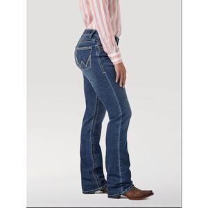 Wrangler Women's Bootcut Jeans with Stretch Medium Wash - Size 12